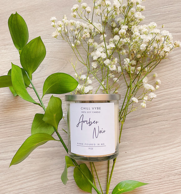Amber Noir Soy Candle