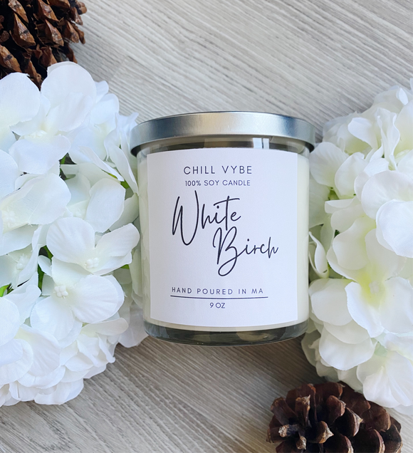 White Birch Candle