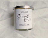 Sea salt and orchid Candle